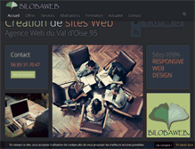 Tablet Screenshot of bilobaweb.fr